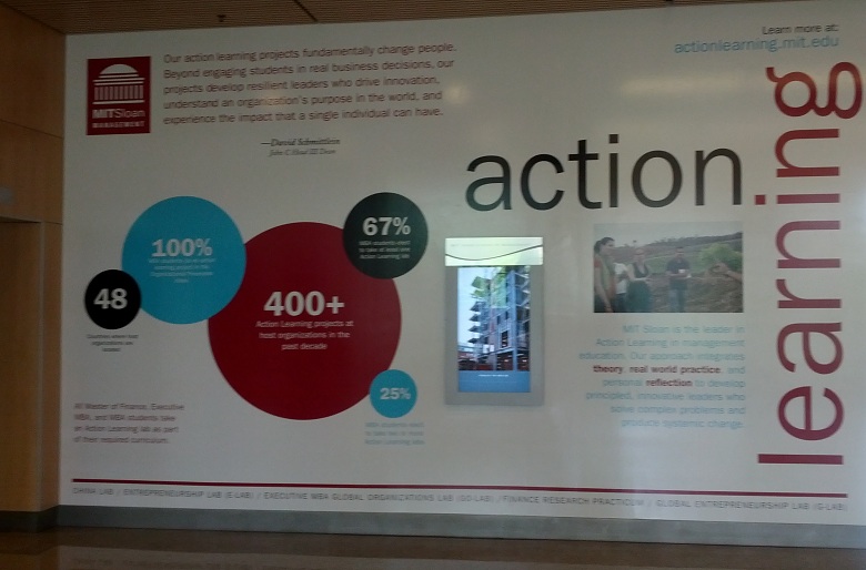 MIT Sloan Action Learning lobby